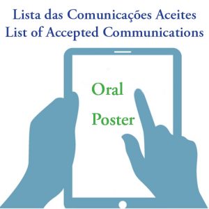 List of Accepted Abstracts (oral and poster)
